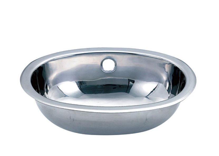 CS2005 Stainless steel Oval washbasin